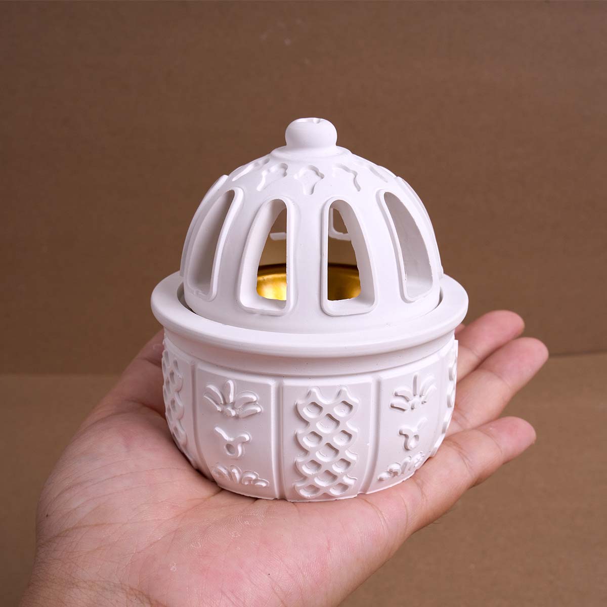 Round Relief Candle Jar Silico - Idli Steamer Mold のレビューと価格