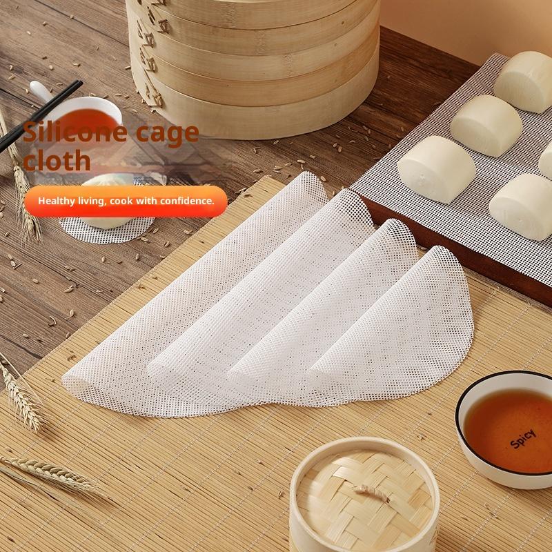 3pcs/set Reusable Silicone Non - Steamer Bamboo Set のレビューと価格