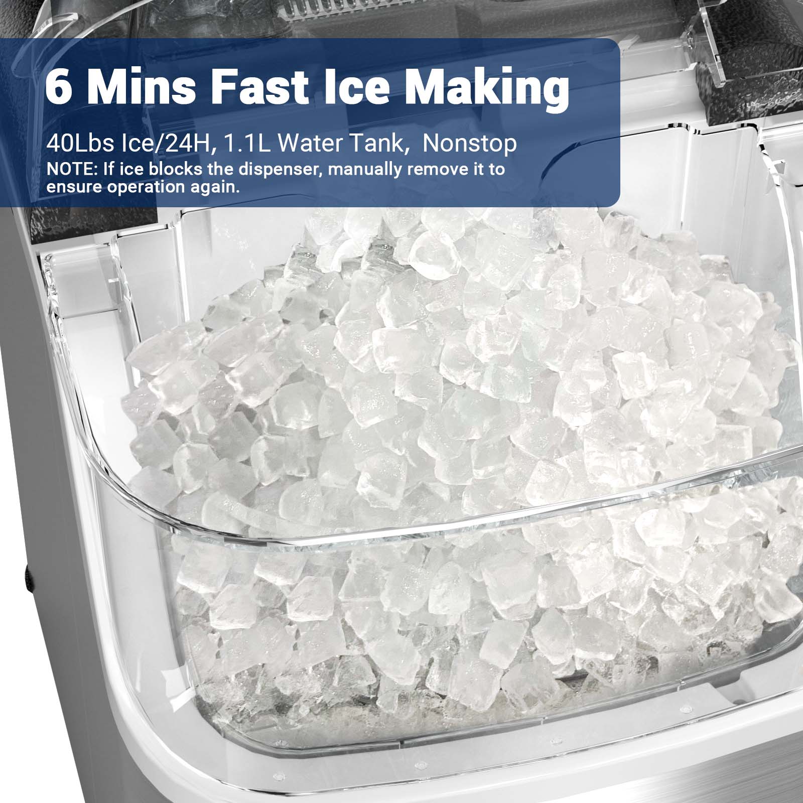 Nugget ice Maker countertop, S - Home Cooking Appliances のレビューと価格