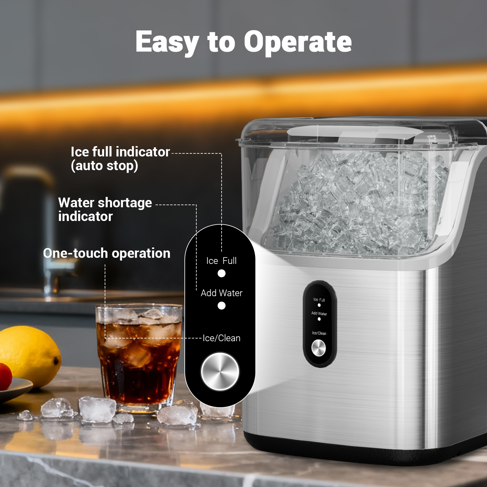 Nugget ice Maker countertop, S - Home Cooking Appliances のレビューと価格