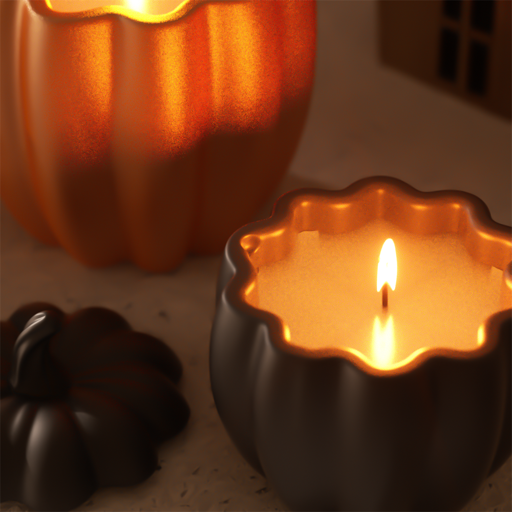 Nicole Round Pumpkin Candle Ja - Idli Steamer Mold のレビューと価格