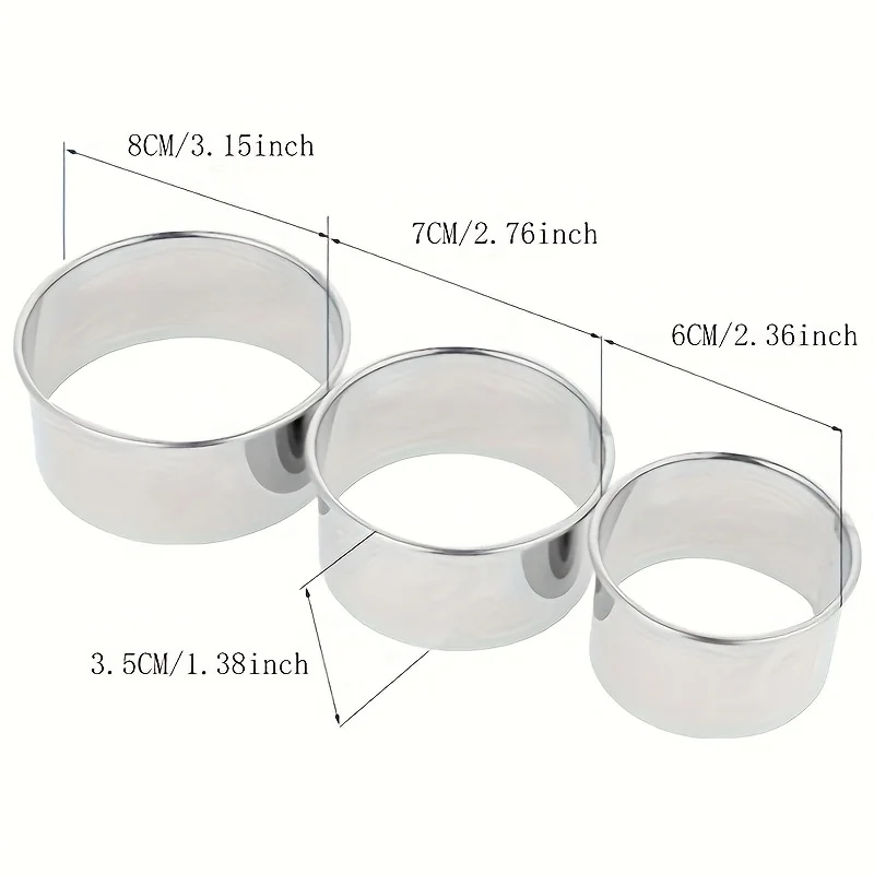 3pcs/set Non-Stick Stainless S - Home Cooking In Chinese のレビューと価格