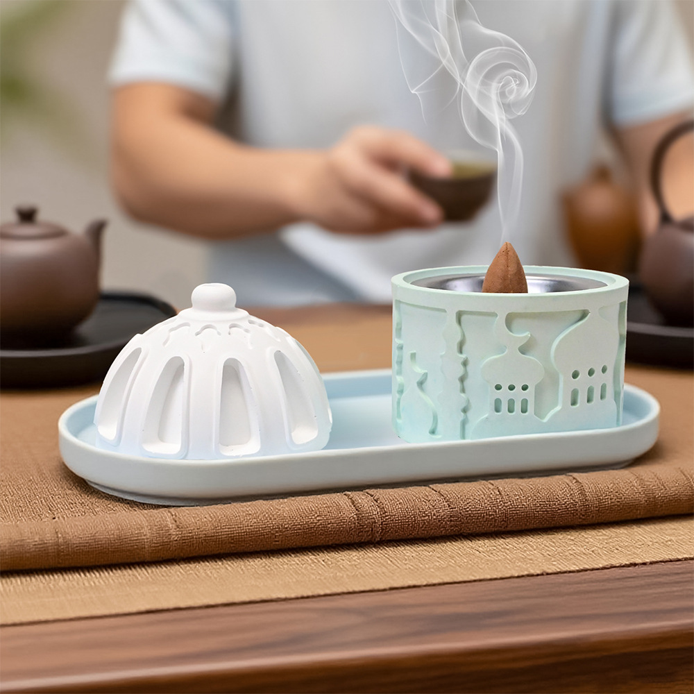 Concrete Incense Burner Silico - Idli Steamer Mold のレビューと価格