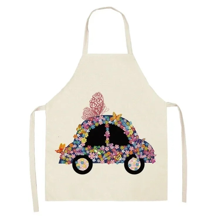 Women Kitchen Apron Floral Gir - Home Cooking Supplies のレビューと価格