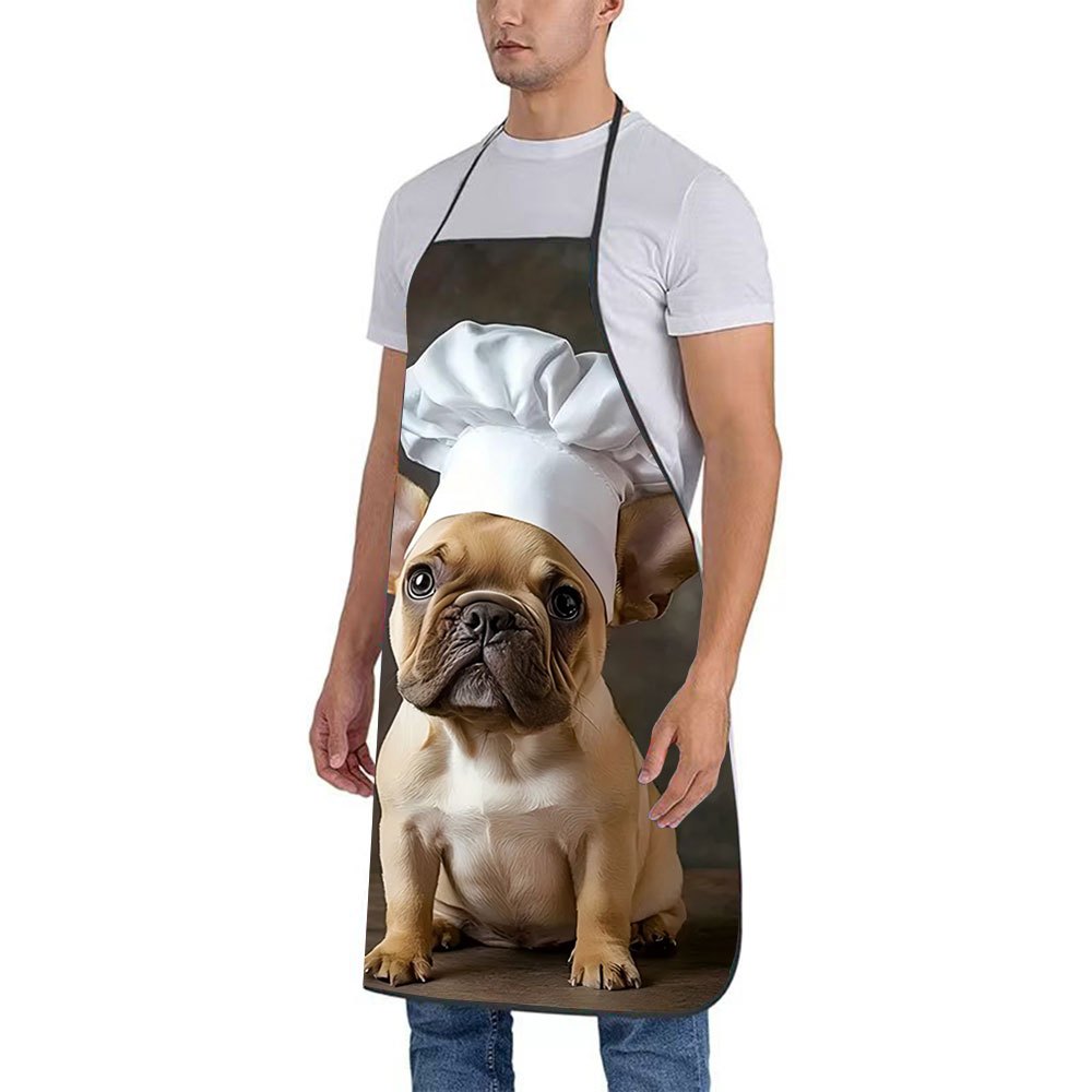 1pc French Bulldog Chef Apron  - Home Cooking For Dogs のレビューと価格