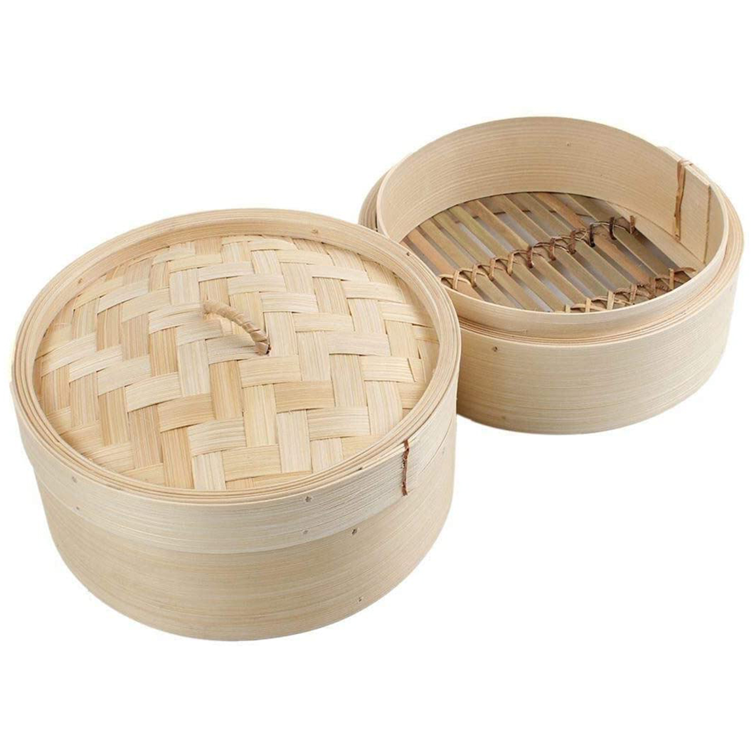 AEE4-Bamboo Steamer 2 Tier 8 I - Steamer Bamboo Set のレビューと価格