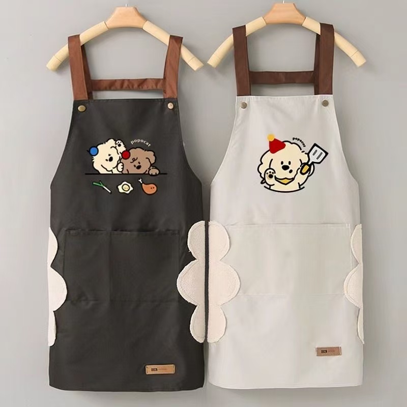 Cartoon Dog Apron ex Kitchen W - Home Cooking For Dogs のレビューと価格