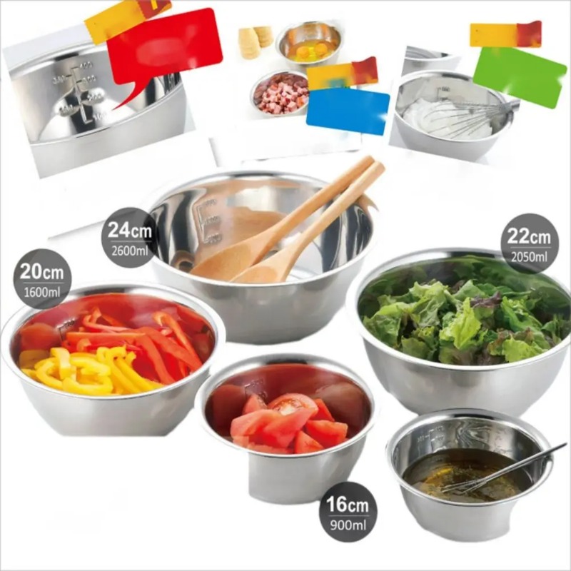 Stainless Steel Mixing Bowls P - Home Cooking Supplies のレビューと価格