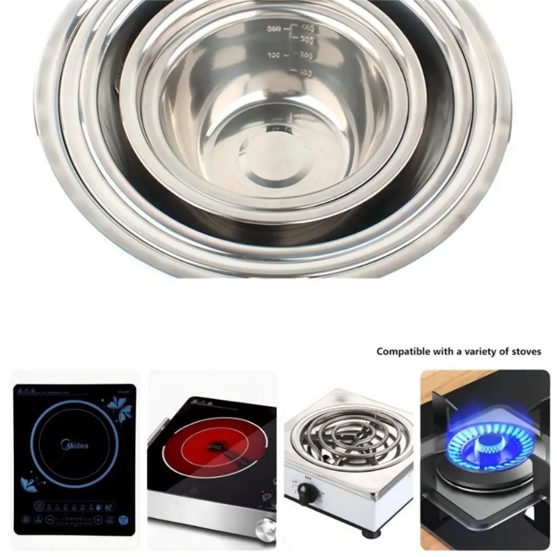 Stainless Steel Mixing Bowls P - Home Cooking Supplies のレビューと価格