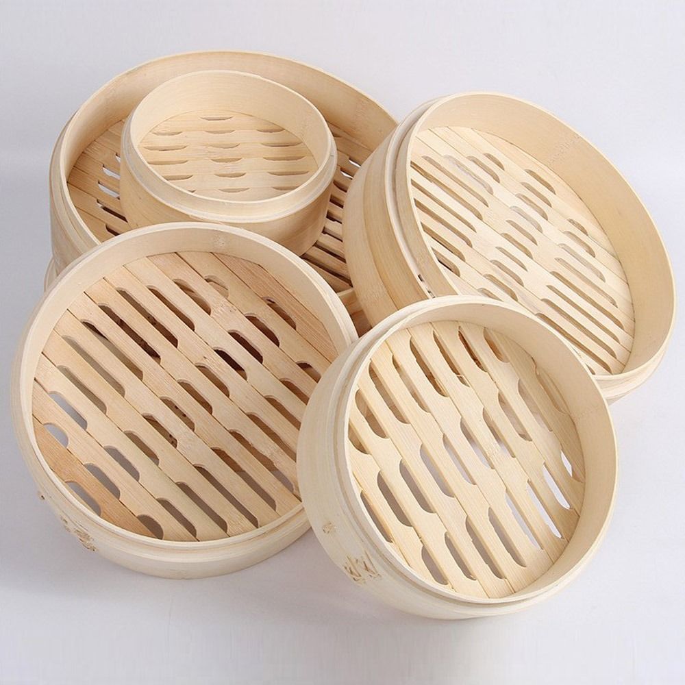 Chinese Steamer Bamboo Steamer - Steamer Bamboo Set のレビューと価格