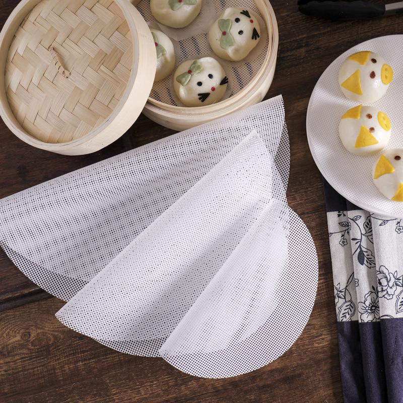 1pcs Reusable White Silicone N - Steamer Bamboo Set のレビューと価格