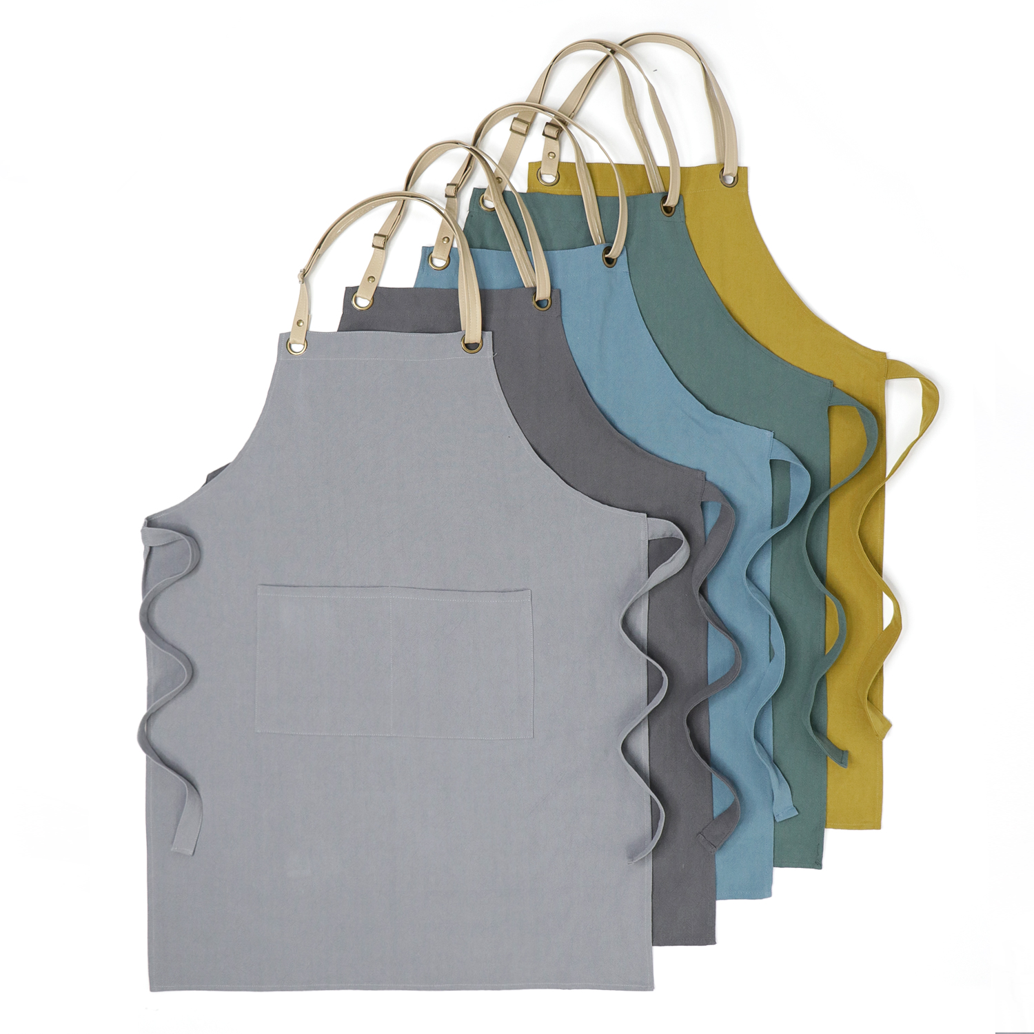 Multicolor Women Man Cotton Li - Home Cooking Chef のレビューと価格
