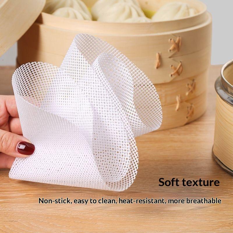 5pcs/set Reusable Silicone Non - Steamer Bamboo Set のレビューと価格