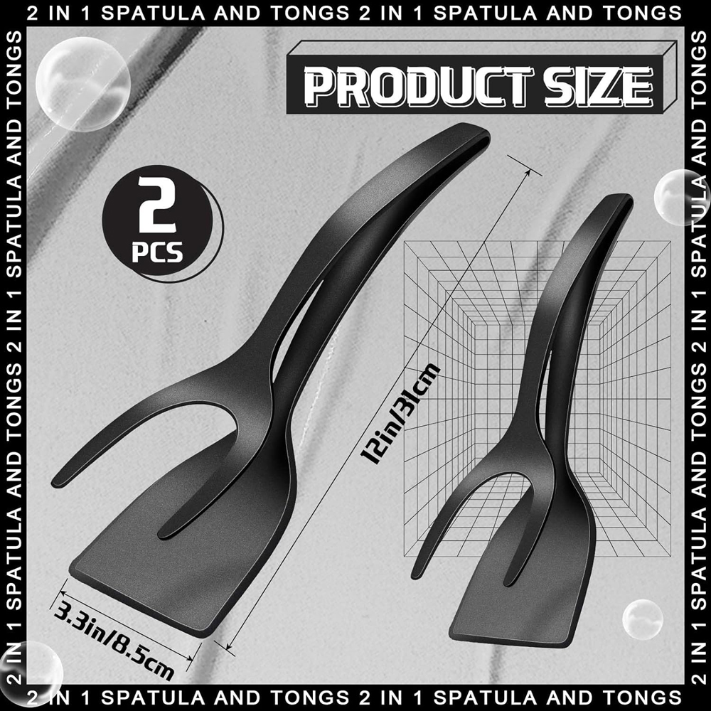 2 in 1 Grip Flip Spatula Clamp - Home Cooking Supplies のレビューと価格