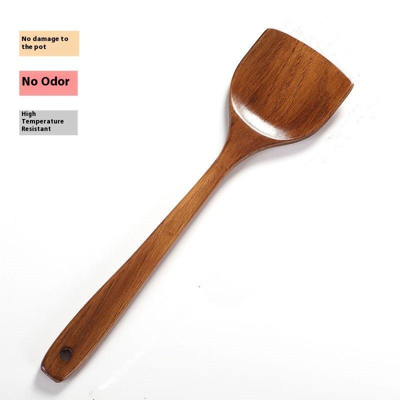 Wooden Spatula Long Handle Hea - Home Cooking Supplies のレビューと価格