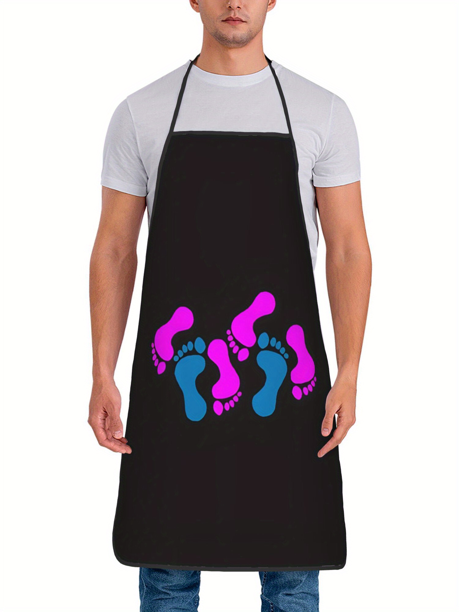 Baby Feet Kitchen Apron Pink B - Home Cooking Chef のレビューと価格