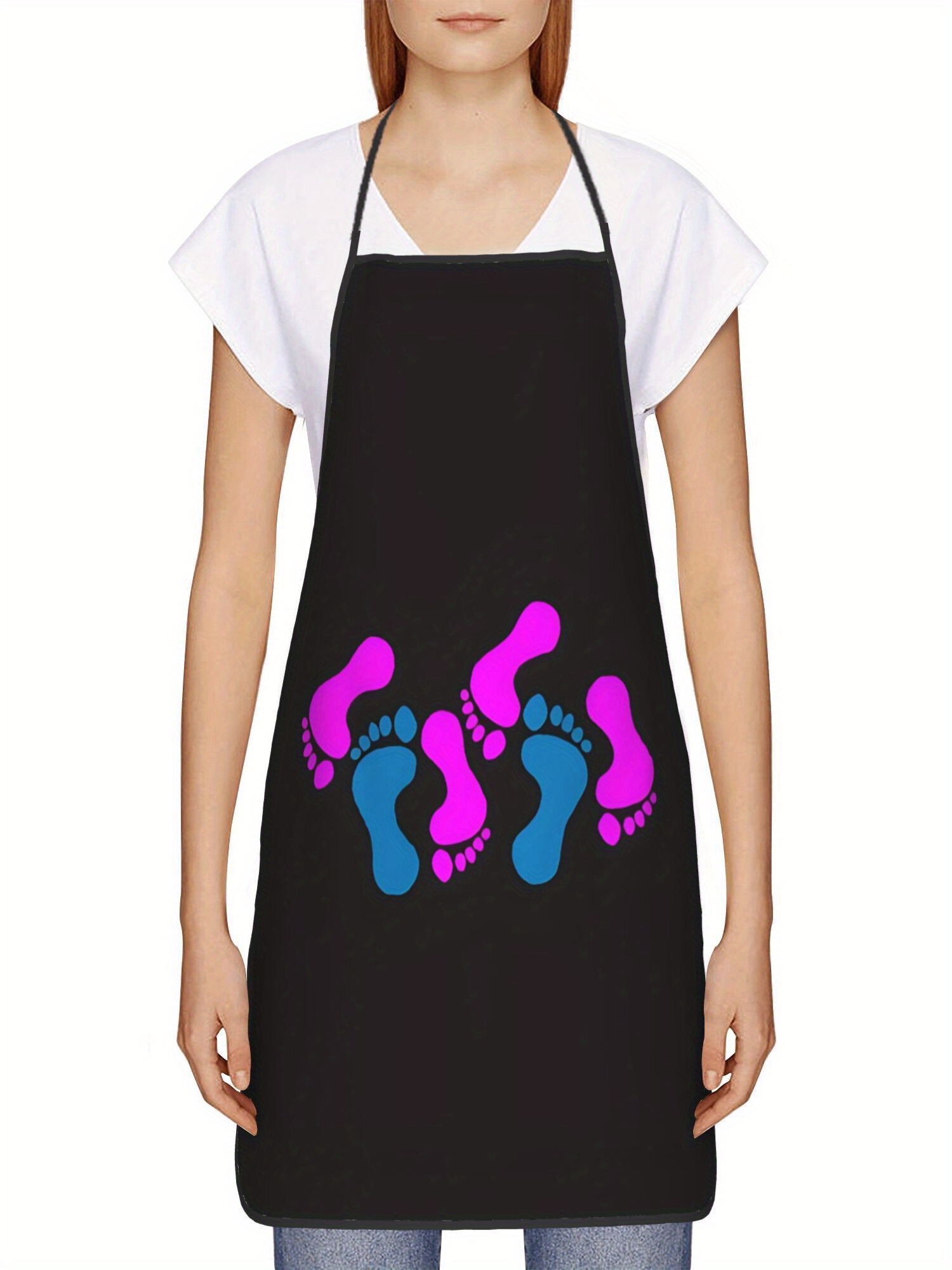 Baby Feet Kitchen Apron Pink B - Home Cooking Chef のレビューと価格