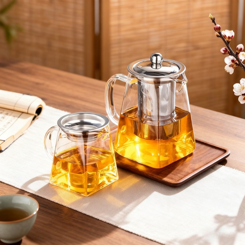 Glass Teapot with Infuser Tea  - Home Cooking Appliances のレビューと価格