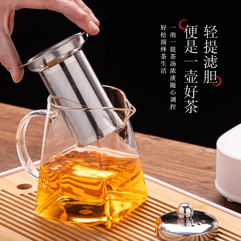 Glass Teapot with Infuser Tea  - Home Cooking Appliances のレビューと価格