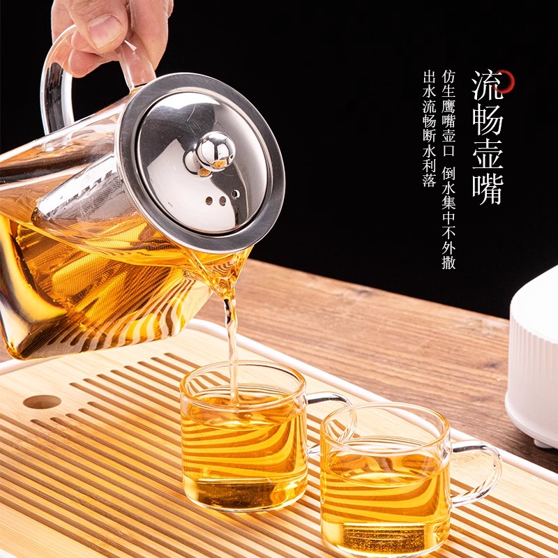 Glass Teapot with Infuser Tea  - Home Cooking Appliances のレビューと価格