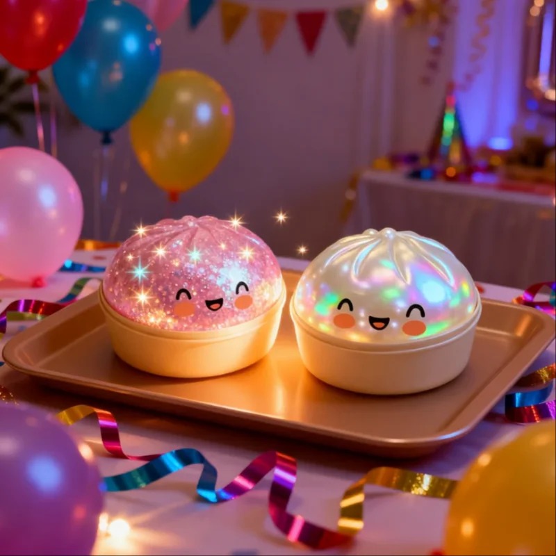 Giant Lifelike Dumpling Squeez - Steamer Bamboo Set のレビューと価格