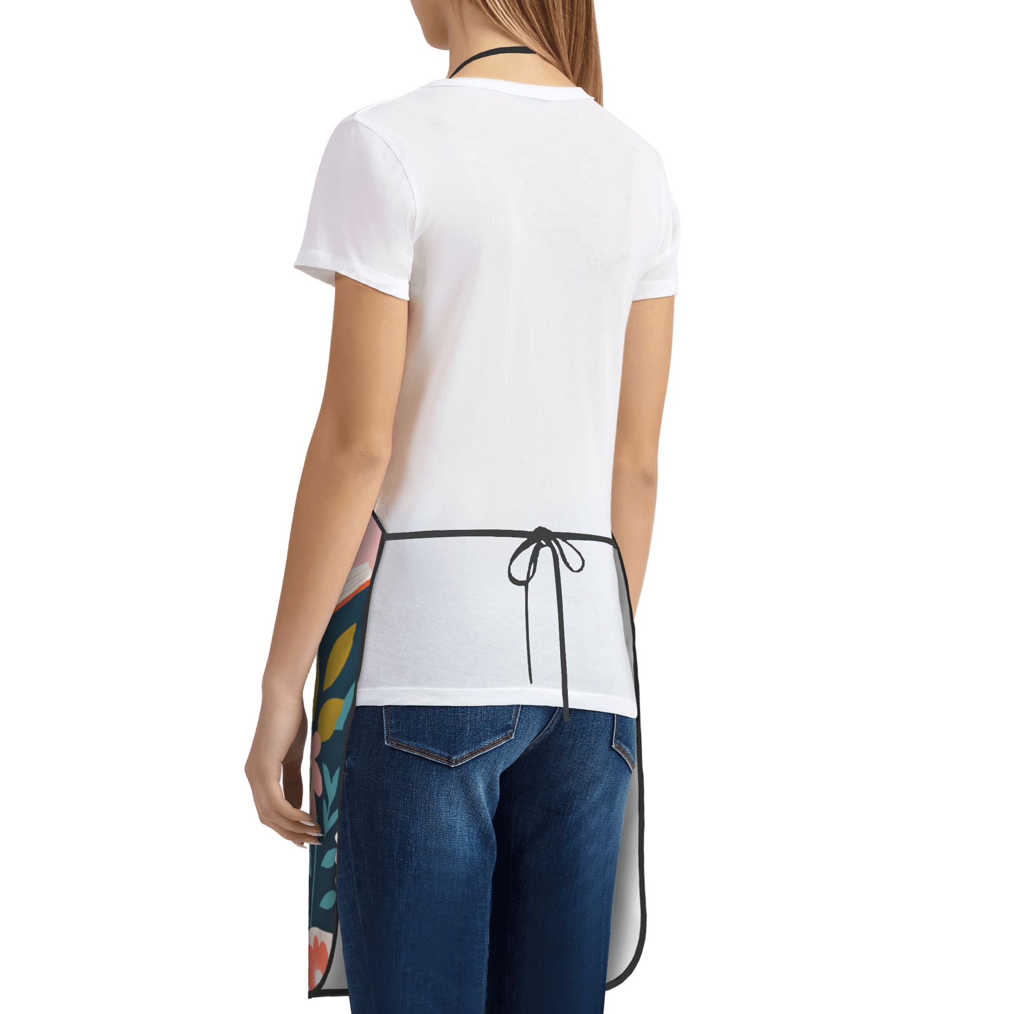 Whimsical Reading Cat Apron  F - Home Cooking Reading のレビューと価格