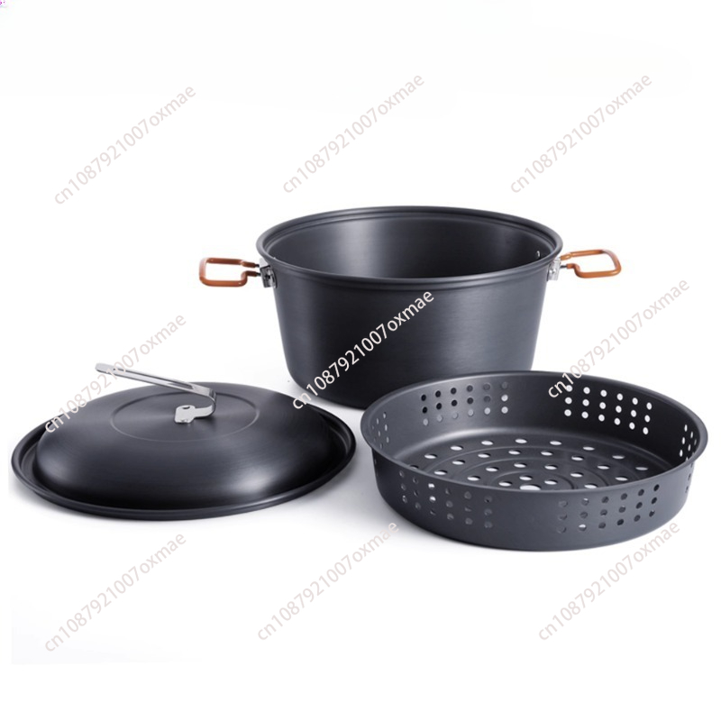 Outdoor set pot camping cookin - Steamer Bamboo Set のレビューと価格