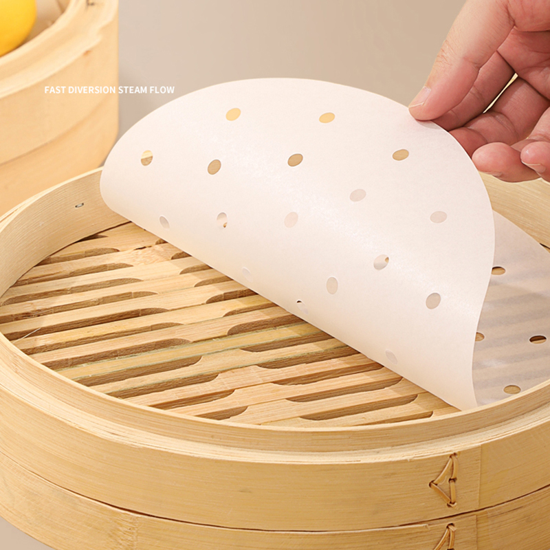 50pcs Bamboo Steamer Papers Di - Steamer Bamboo Set のレビューと価格