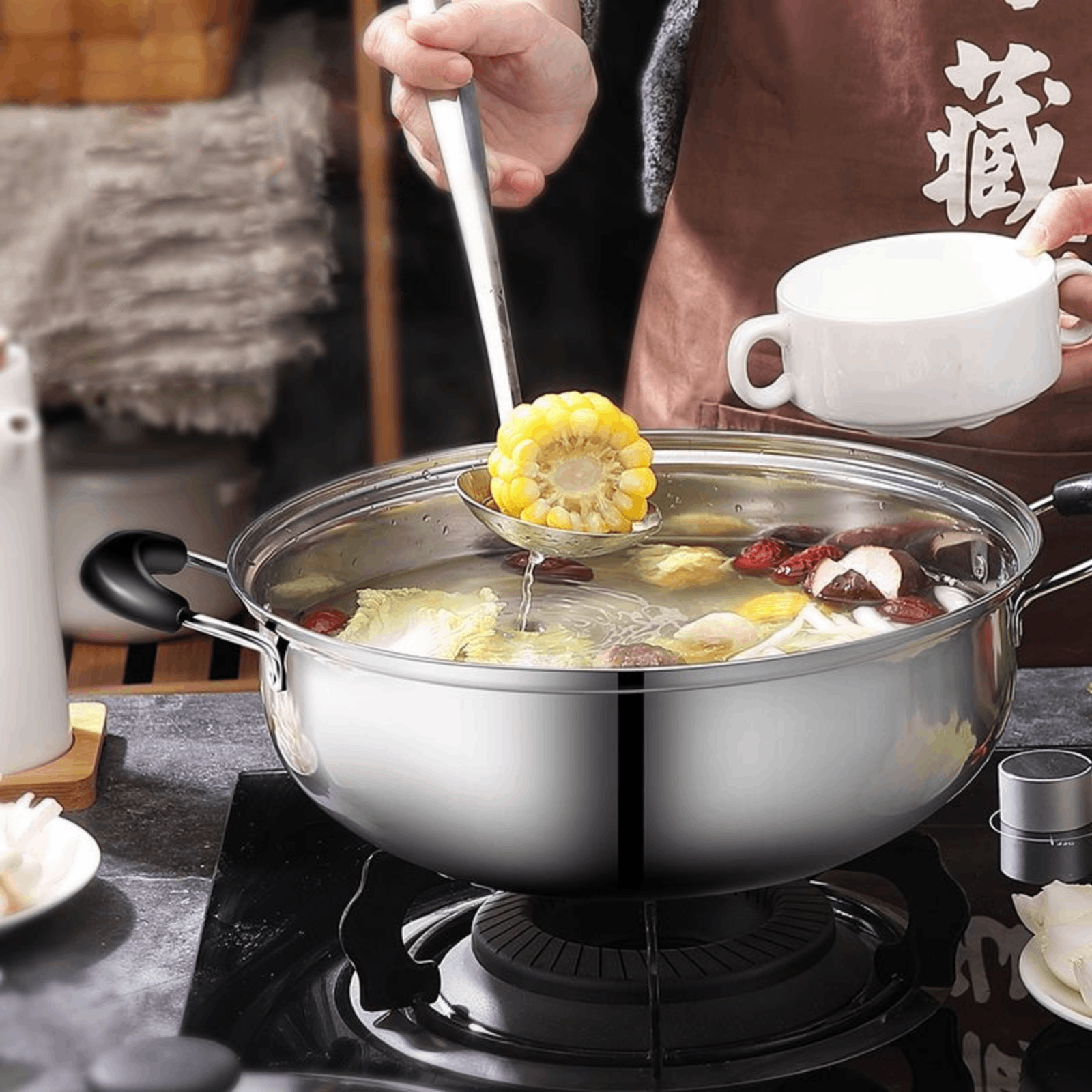 Chinese Shabu Shabu Pot Cookin - Home Cooking In Chinese のレビューと価格