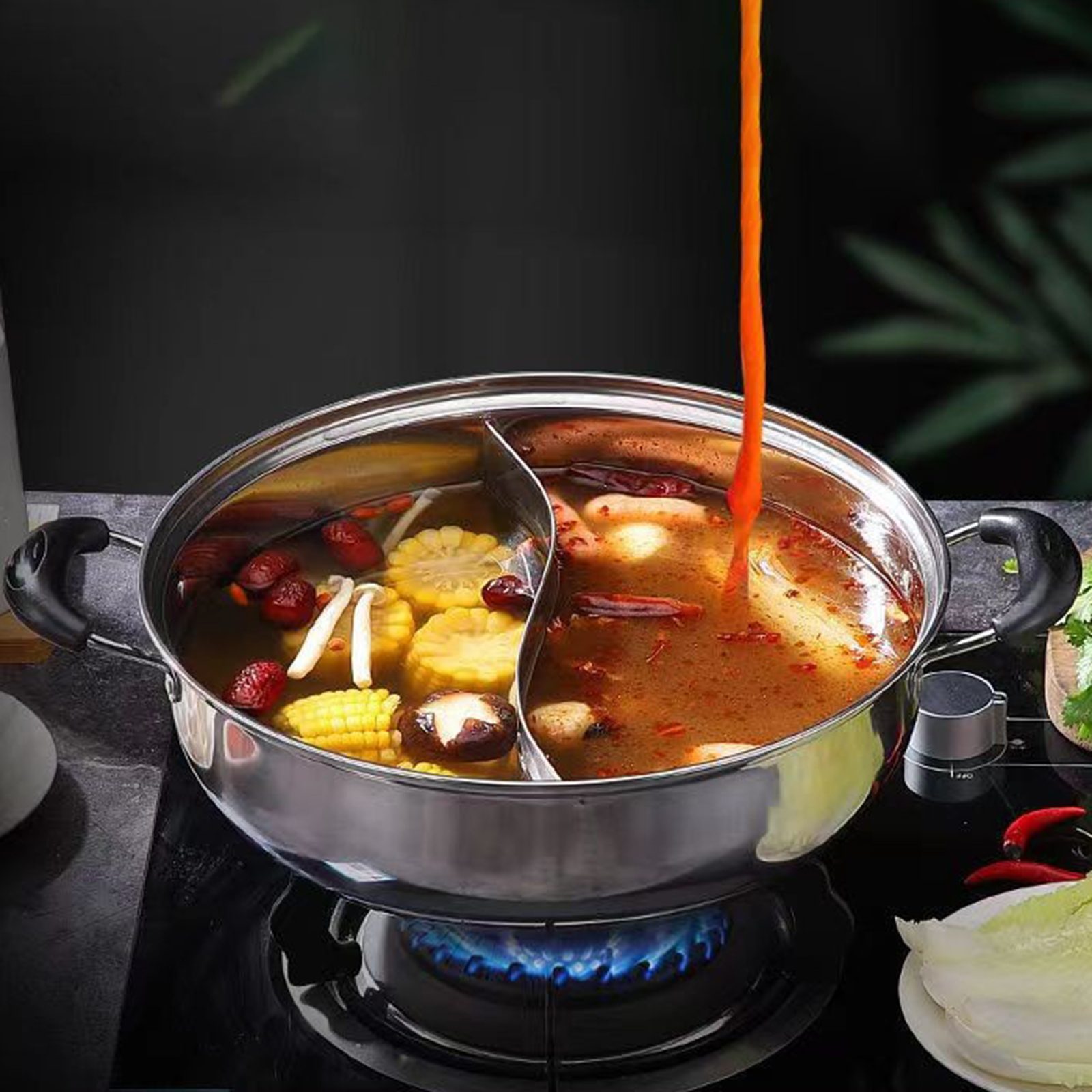 Chinese Shabu Shabu Pot Cookin - Home Cooking In Chinese のレビューと価格