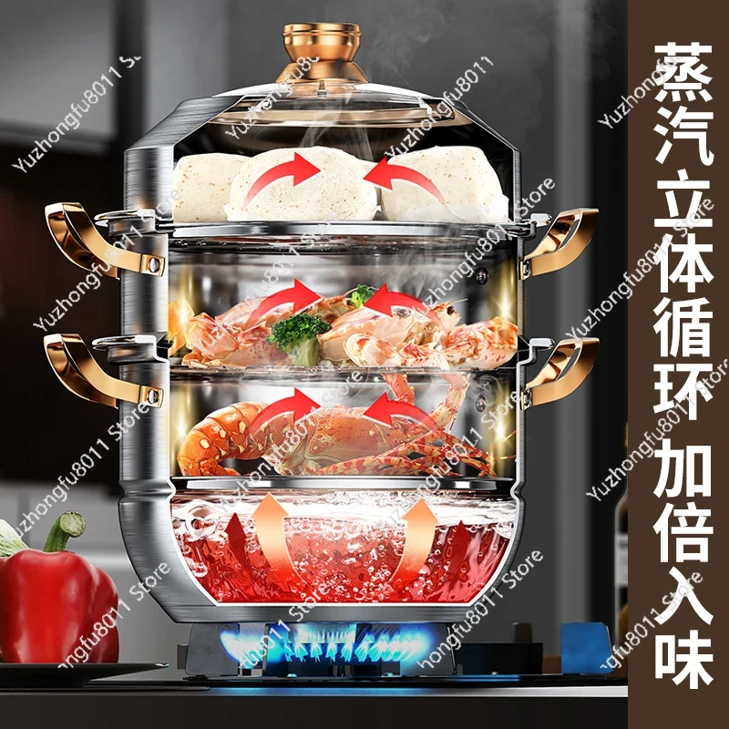 316 Stainless Steel Steam Pot  - Home Cooking Appliances のレビューと価格