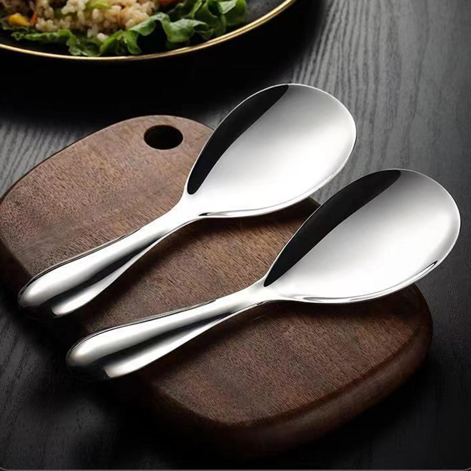 Stainless Steel Rice Spoon Pad - Home Cooking Supplies のレビューと価格