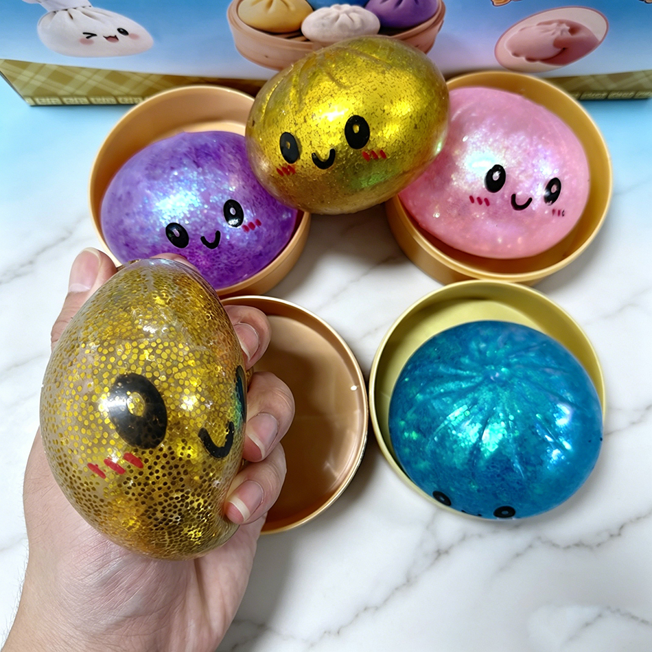 Realistic Giant Dumpling Squee - Steamer Bamboo Set のレビューと価格